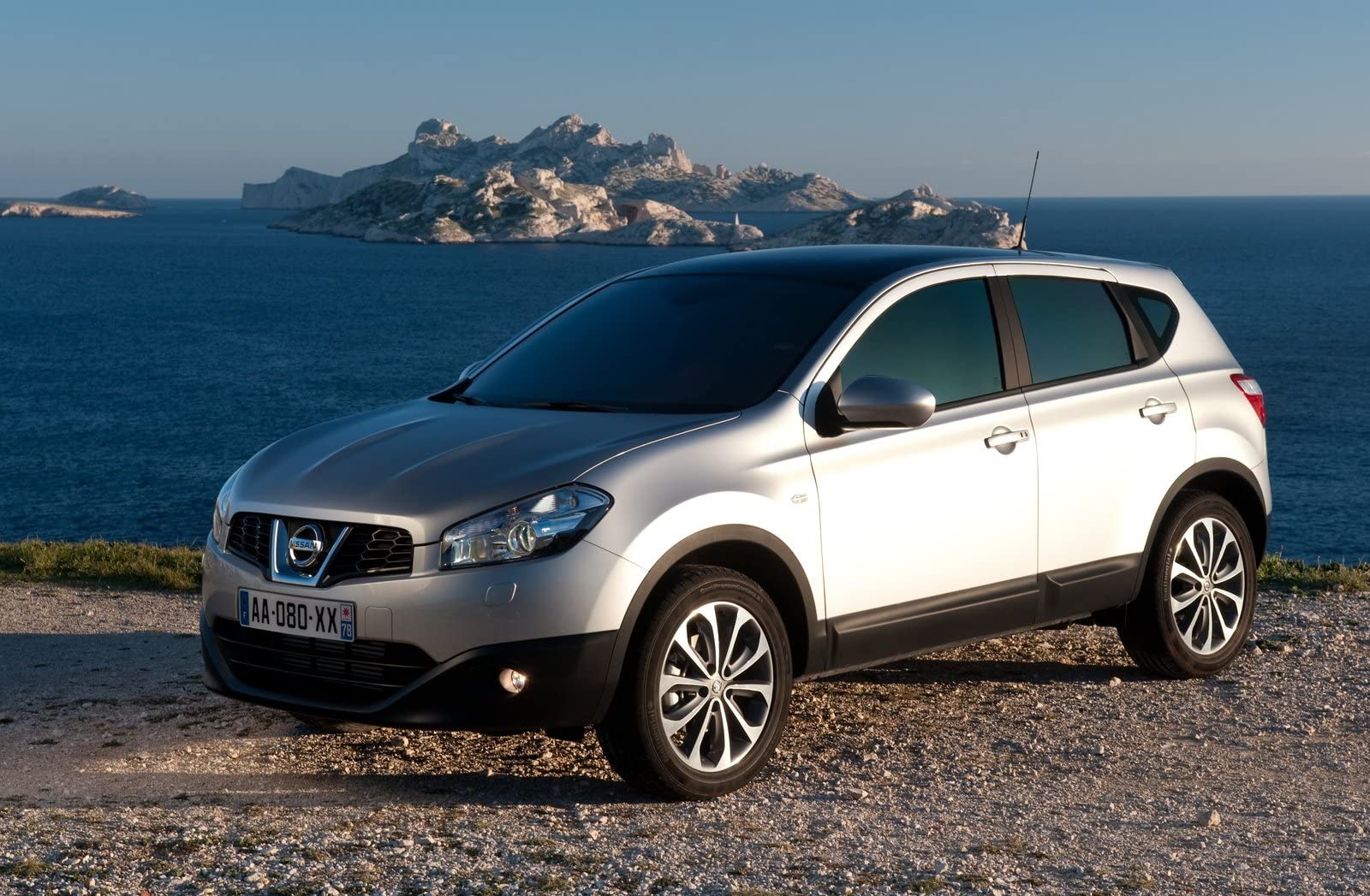 Alfombrillas a Medida para Nissan Qashqai J10 2006-2014, talonera de Goma Reforzada y Botones de sujeción