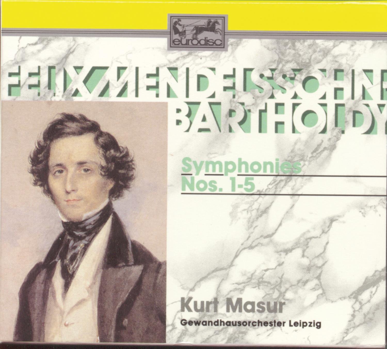 Mendelssohn: Symphonies Nos. 1--5 (Complete) [Audio CD]