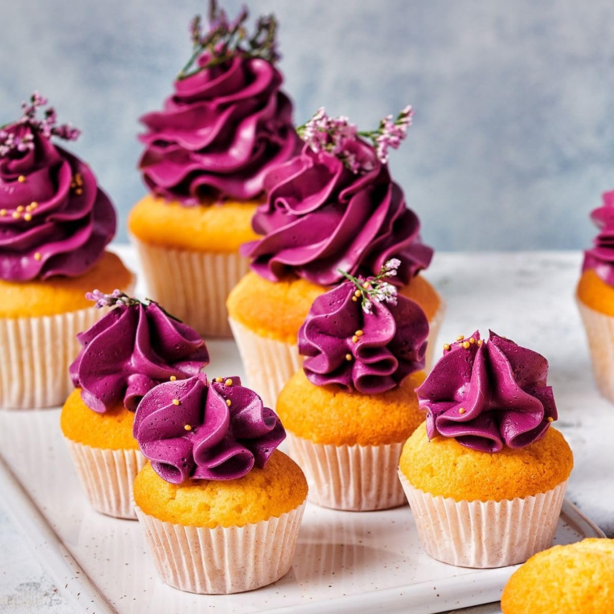 FunCakes Preparado Crema de Mantequilla: Fácil de Usar, Cremosa, Perfecta para la Decoración de Tartas, para Cubrir y Rellenar Cupcakes, Halal. 1 Kg. 1000 g