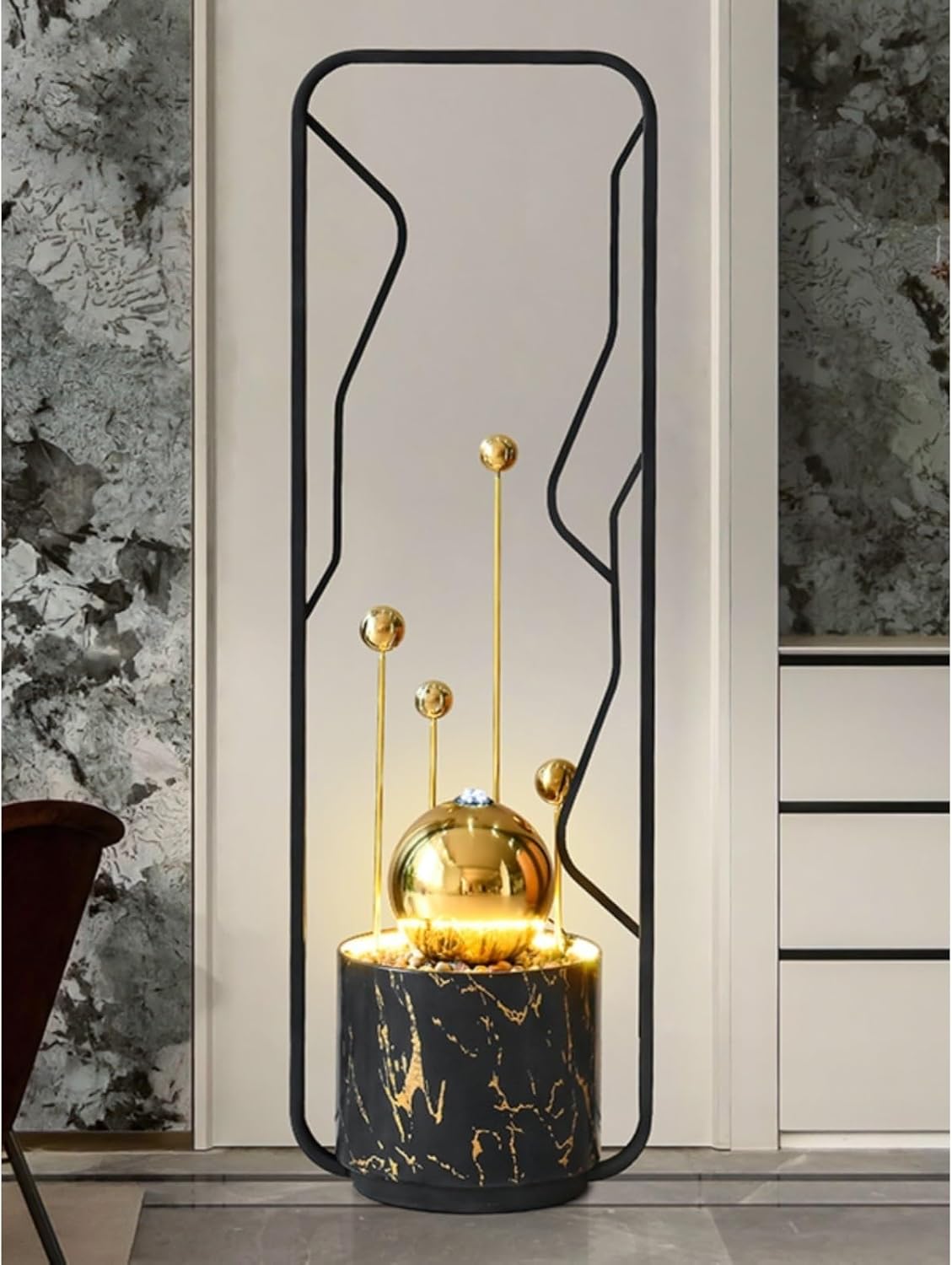 A: DIY・工具・ガーデン ポンプ付きソーラー噴水 噴水 手作り 庭 噴水