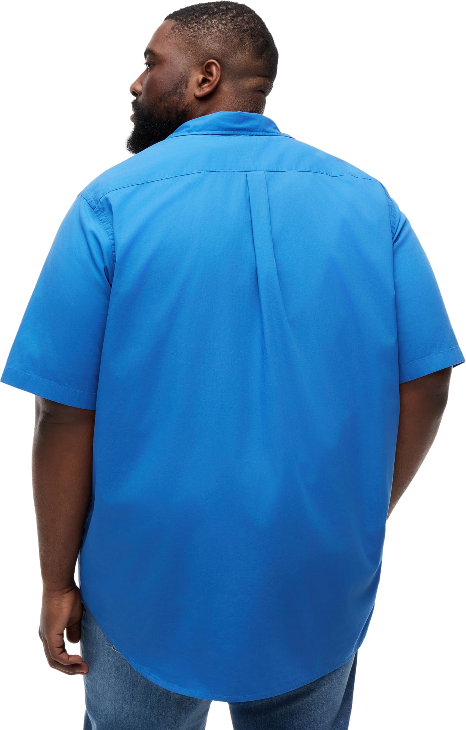 Tommy Hilfiger Herren Bt-Flex Poplin Solid S/S Shirt-b Mw0mw41257 S/S Shirt (1er Pack)