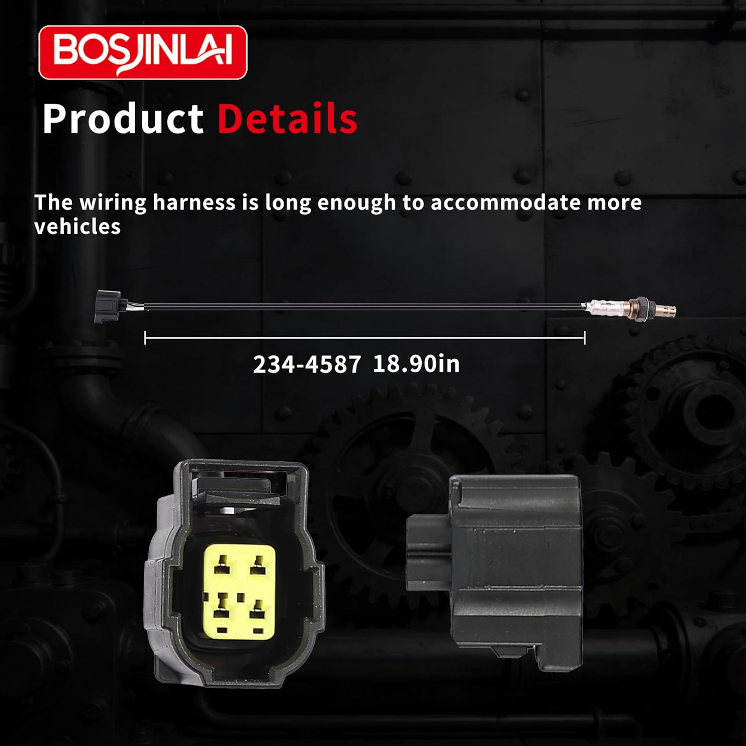 O2 Oxygen Sensor Upstream Downstream for Chry 200, for Dodge Charger Grand Caravan Nitro for Journey, for Jeep Commander Compass Grand Cherokee Liberty Wrangler JK 2Pcs