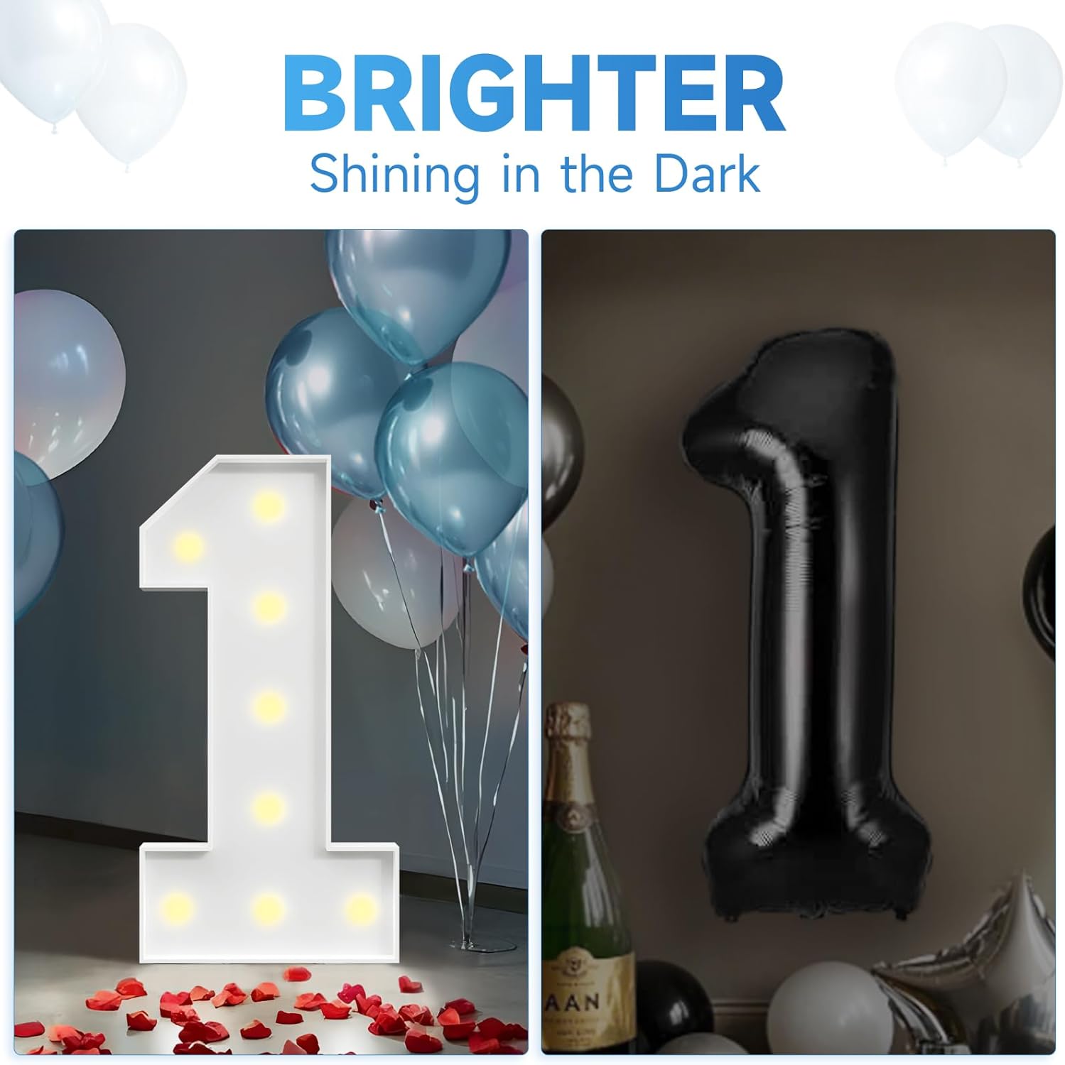 Graduation Decorations 2026, 2.3FT Marquee Numbers 26 for Graduation Party Decorations, 26 Light Up Numbers Kindergarten Graduation for Preschool High School College, 26