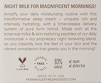 Vista 3 de FarmHouse Fresh Three Milk Ageless Sleep Cream, 1.7 Fl Oz