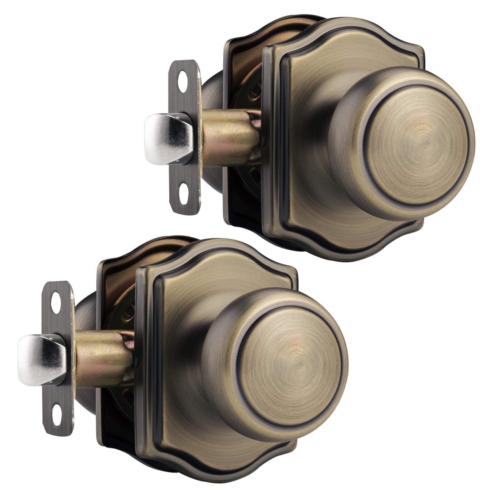 Gold Camelot Door Knobs - 6 Pack -17 Gold Camelot Door Knobs - 6 Pack -17