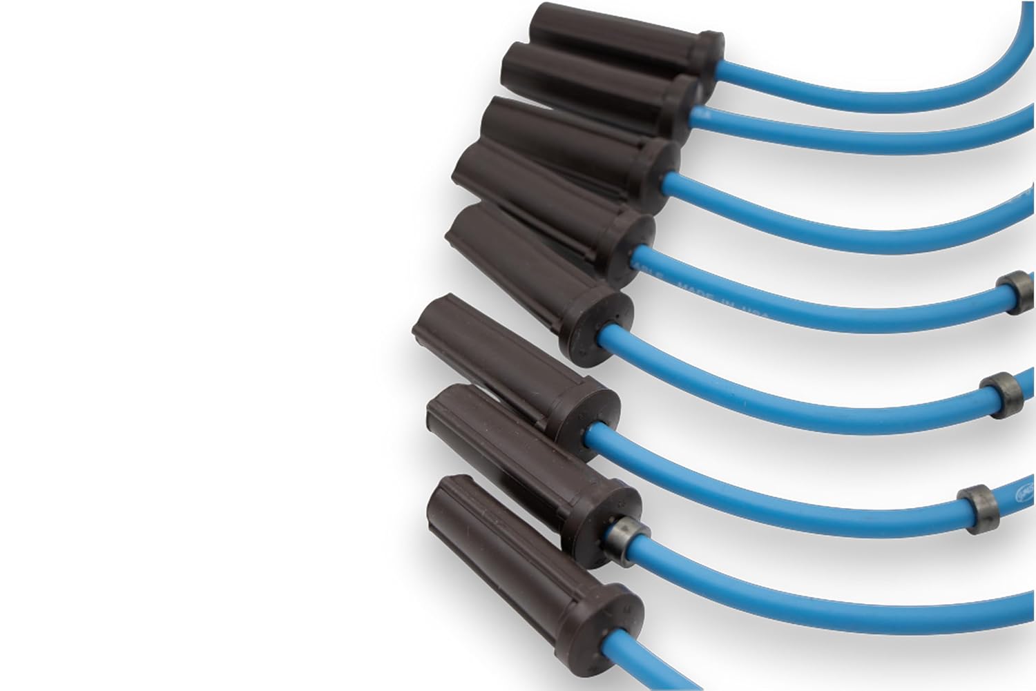 Granatelli Motorsports 28-1629S GM Truck/SUV V-8 (Except 8.1L) Hi-Perf Coil-Near-Plug Conn Kit w/9" Lead Wire - Blue Wire