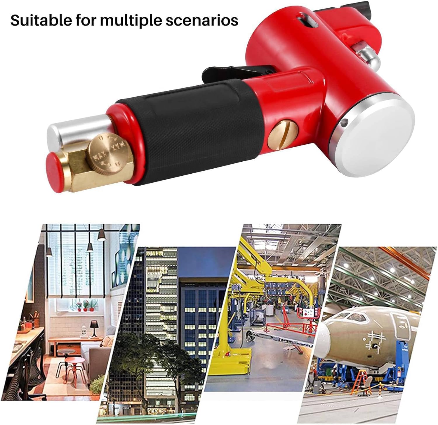 Jppium（ジュピウム） 2X 空気圧エアーツール トラック 直径トラック フィンガーのサンダー 研磨機 デュアルアクションのサンの通販