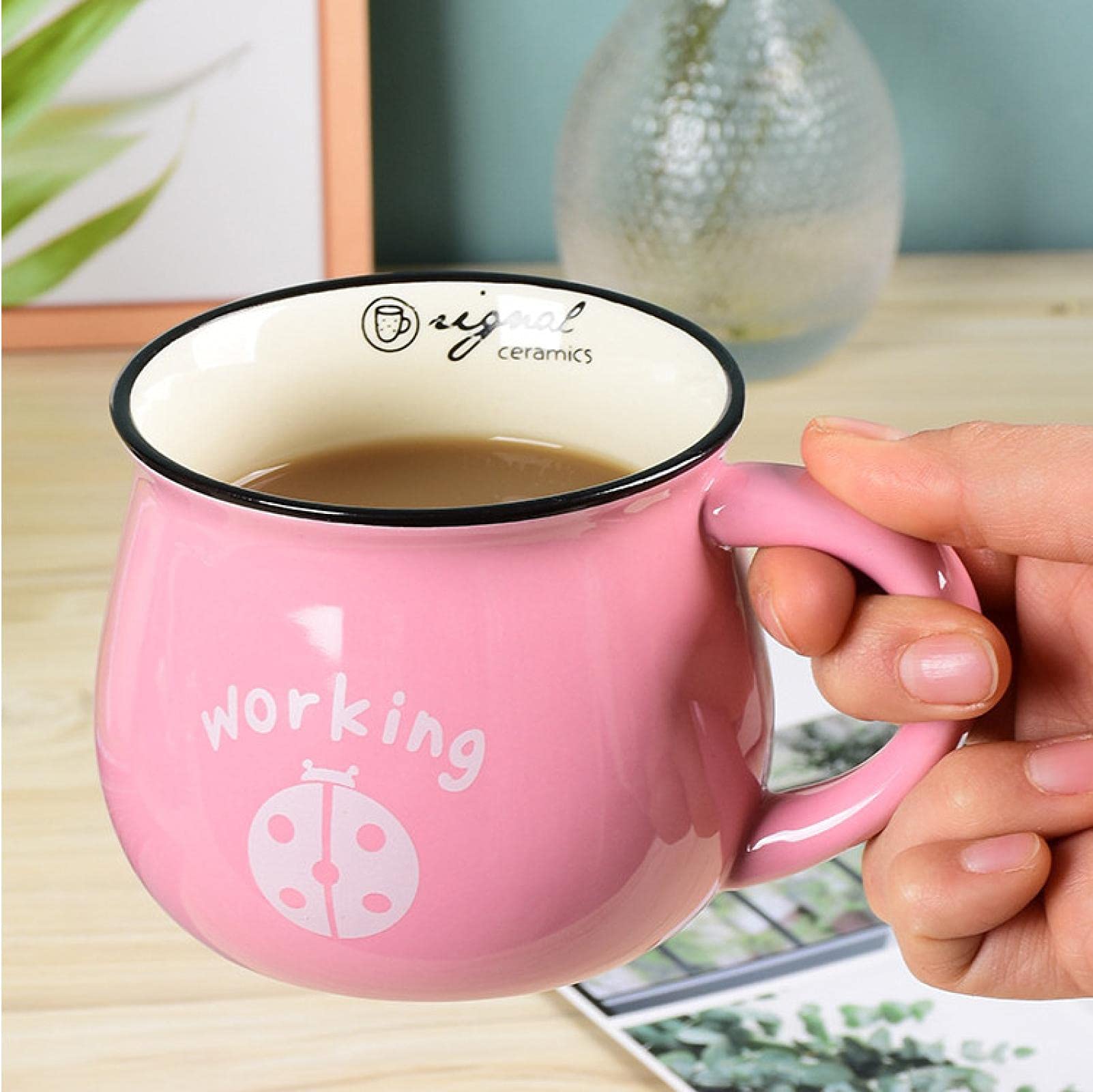 カップ 陶器マグカップ 可愛い アザラシ おしゃれ コーヒーカップ 家庭用 朝食用 ミルクカップ お誕生日 プレゼント ギフト ins クリスマス　爆買 ハイボールグラス コーヒーカップ オフィス ウォーターカップ 家庭用 朝食 ミルクカップ セラミックカップ ティーカップ ミルク、コ