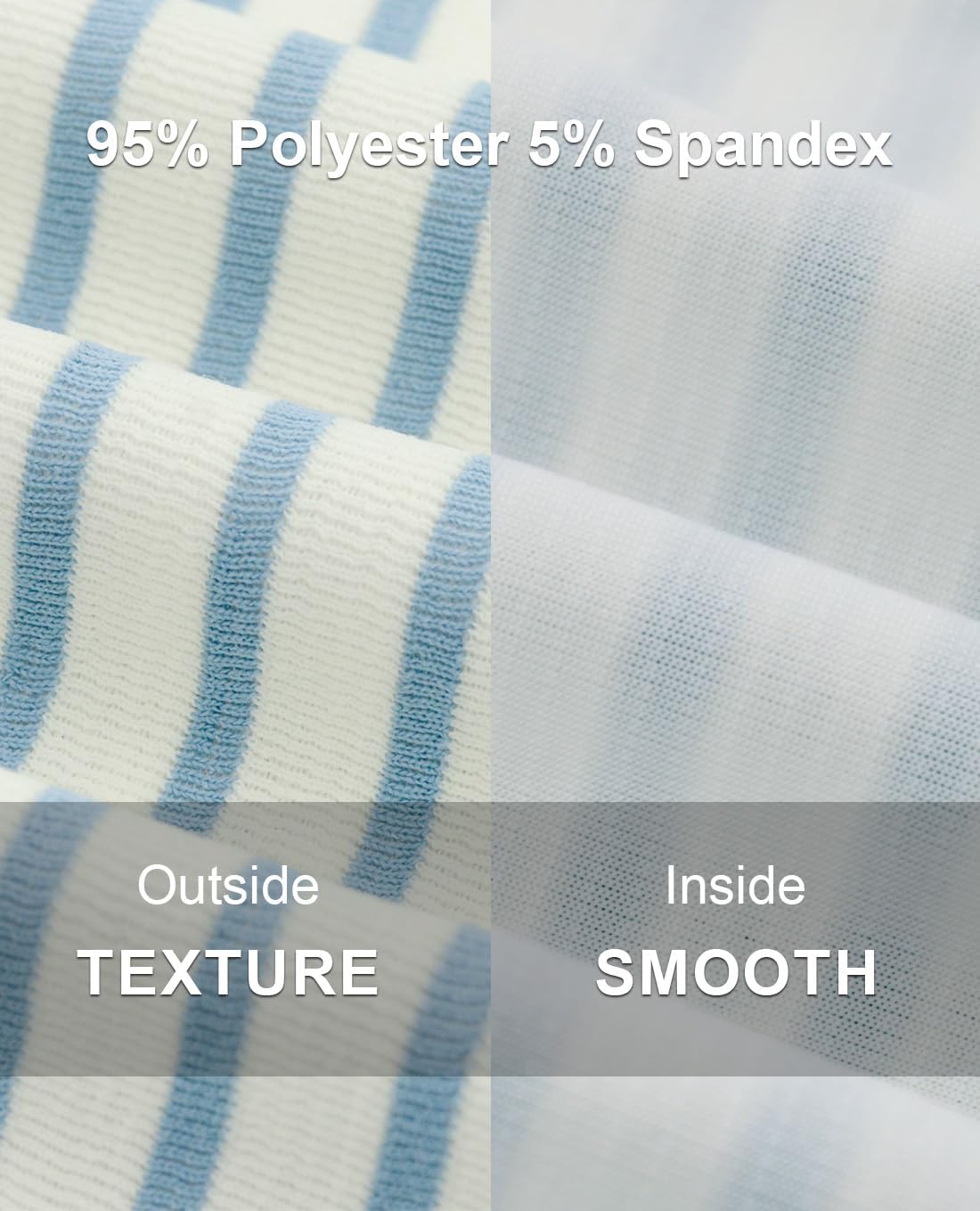 Sweetmoon Two Piece Sets for Women Summer, Striped Matching Pajamas for Women Set Shorts and Top, Travel Lounge Outfits - Image 6