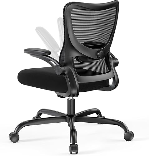 Marsail Silla de Oficina ergonómica con reposabrazos de Poliuretano de 3 vías y 