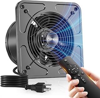 Amico High Airflow Exhaust Fan with Remote