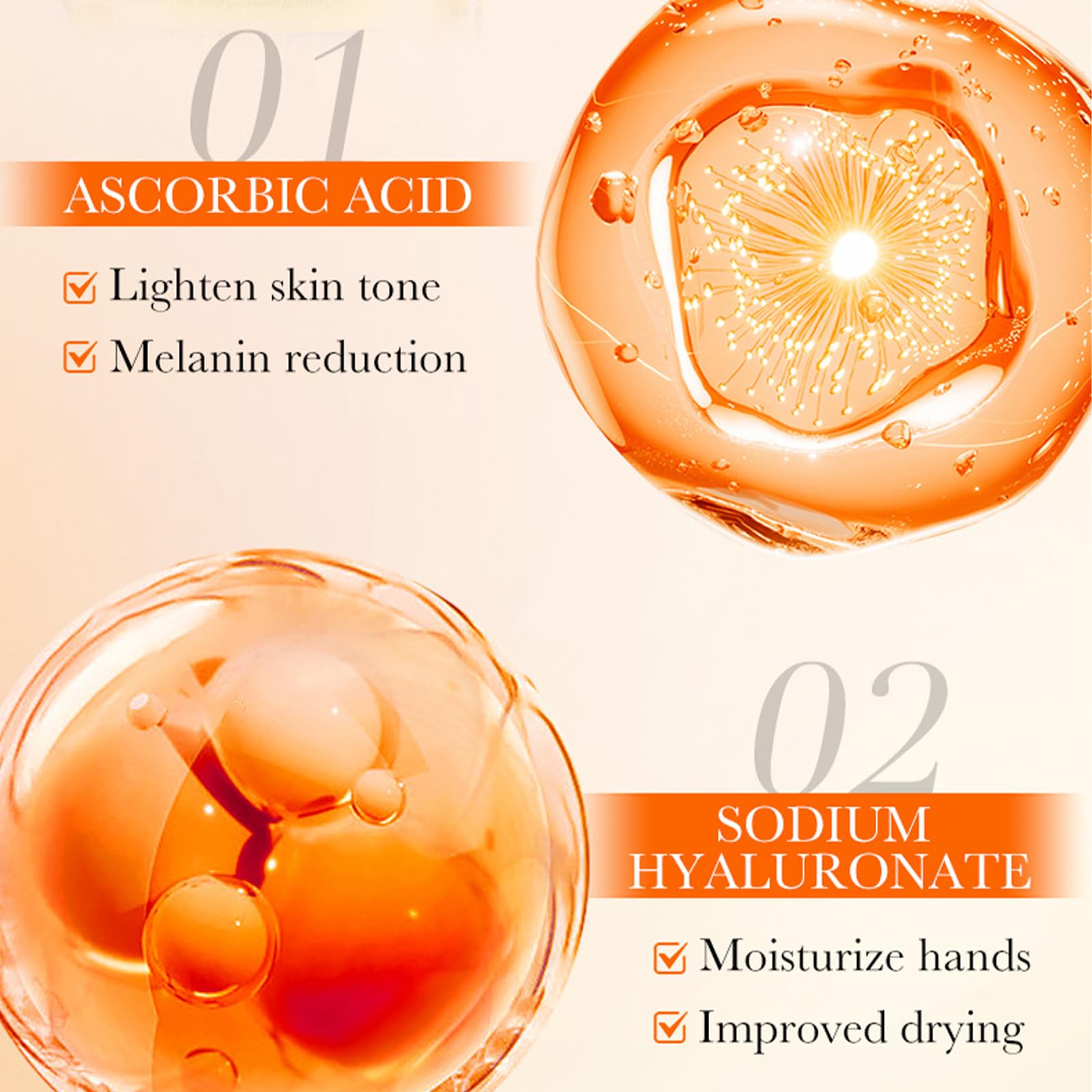 Brightening Face Cream, Vitamin C Face Cream With Niacinamid & Retinol - Image 3