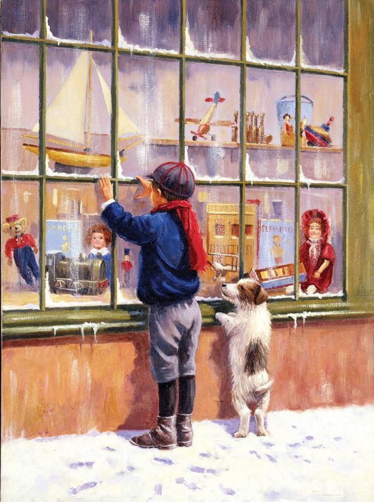 Junior Small Paint By Number Kit 8-3/4"X11-3/4"-Christmas Wish