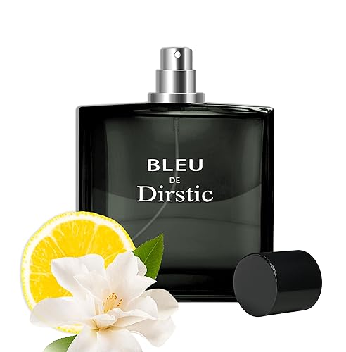 Bleu De. Paris Cologne Eau De Toilette - Inspirado en Ble.u De para hombres, perfume en aerosol de larga duración, aroma masculino dura todo el día,