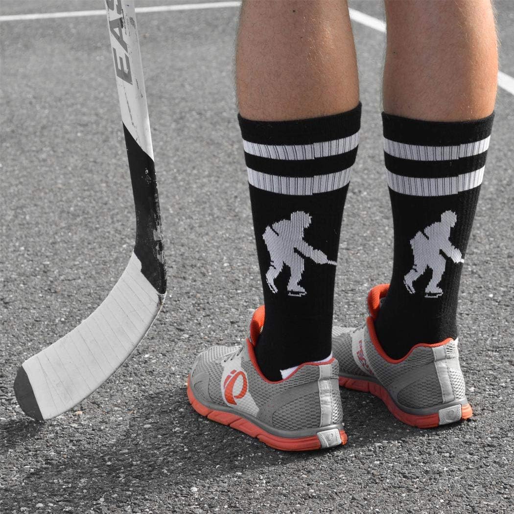 ChalkTalkSPORTS Hockey Performance Crew Socks - Youth & Adult - Multiple Colors - Mid-Calf Socks - Image 2