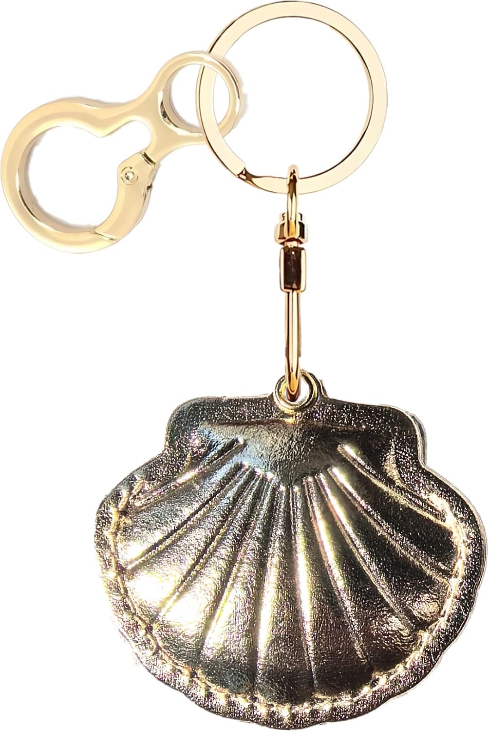 Leather Keychain holder Protective Case Compatible with Apple AirTag