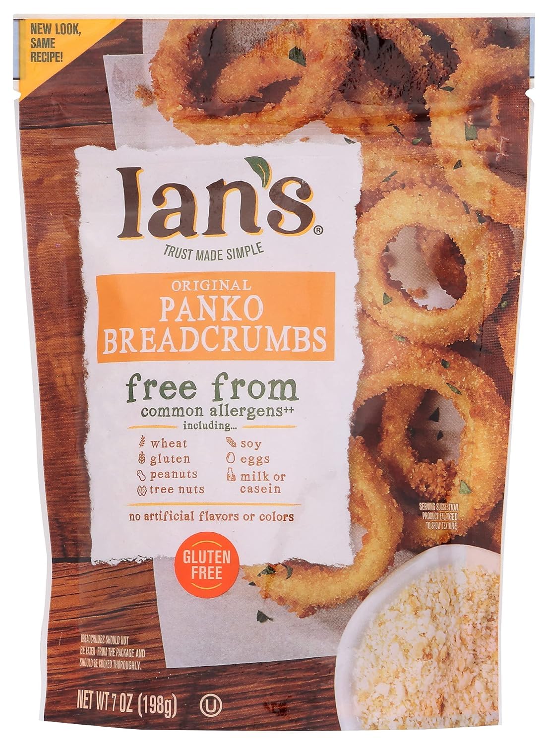 Ians Natural Foods Breadcrumb Panko Gf Org PACK OF 6