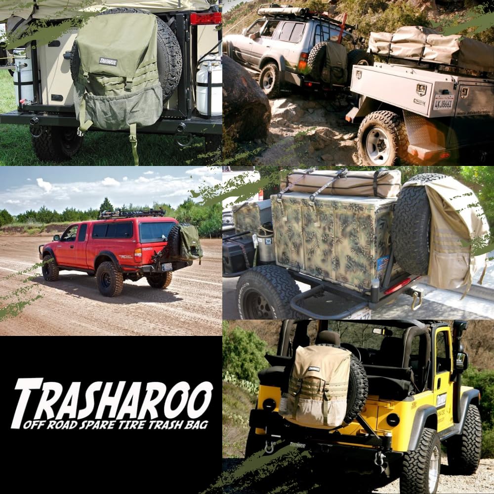 Amazon.co.jp: Trasharoo スペアタイヤゴミ袋 BLACK : 車＆バイク