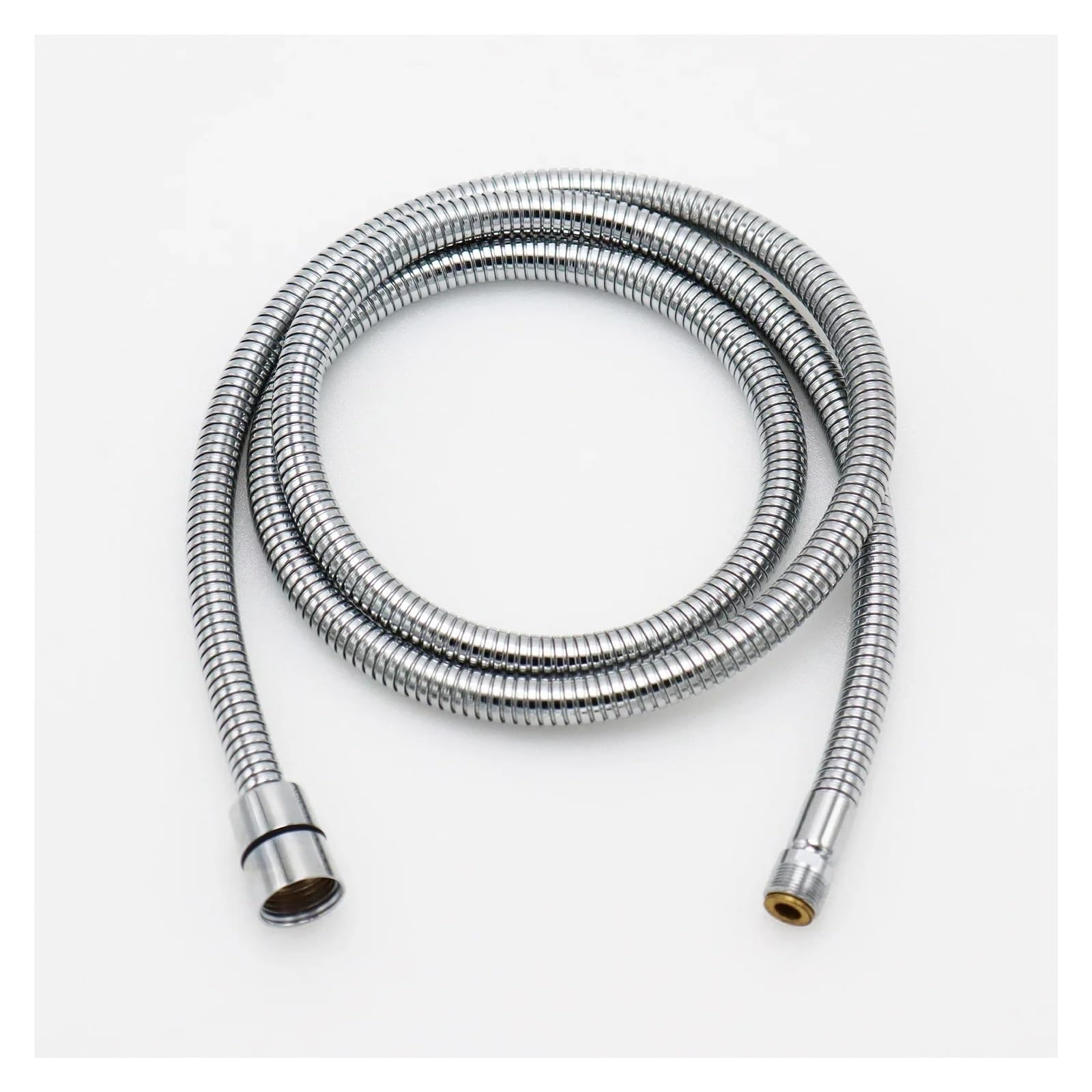 Faucet Pull Out Hose 1PC 1.5m Faucet Pull Out Plumbing Hose Nylon Braided Replacement for Down Kitchen/Basin Tap G1/2' 15mm(Stainless Steel)