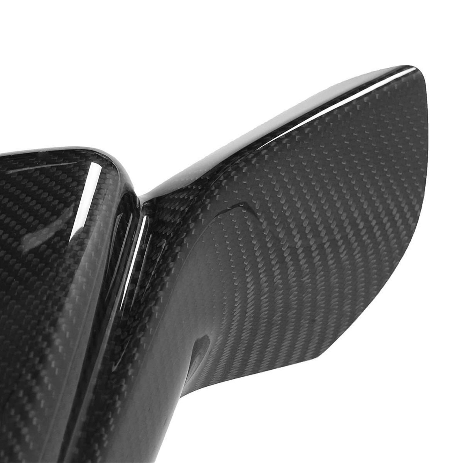 Rynplex 2x Real Carbon Fiber Dodatkowa osłona lusterka bocznego lusterka