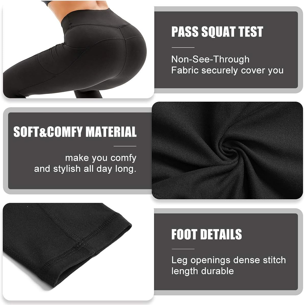 HIGHDAYS Printed Yoga Pants for Women with Pockets - High Waisted Tummy Control Women's Leggings for Workout Running Athletic : Clothing, Shoes & Jewelry