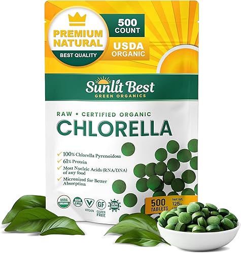 Miniatura 10 de Comprimidos Chlorella paquete de 1000comprimidos 1000