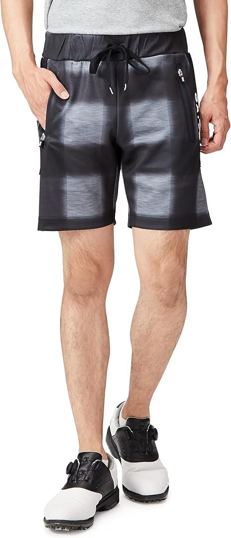 Parly Gates 053-2232801 Men's Shorts (Checkered Pattern