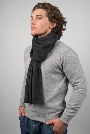 Dalle Piane Cashmere Mens 100% Cashmere Scarf