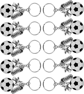 MAJORMENCH 12 St Atletnyckelringar Nyckelringar För Pojkar Fotboll Fotbollstema Fotbollsfestnyckelring Festgåvor Sport Fotboll Sportnyckelring Berlock Nyckelring För Pojkar