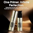 COLORS QUEEN Lumi Silk Primer – Transparent, 20g | Makeup Primer for Poreless, Smooth & Long Lasting Makeup | Hide Imperfection, Oil Free & Lightweight Face Primer gallery image