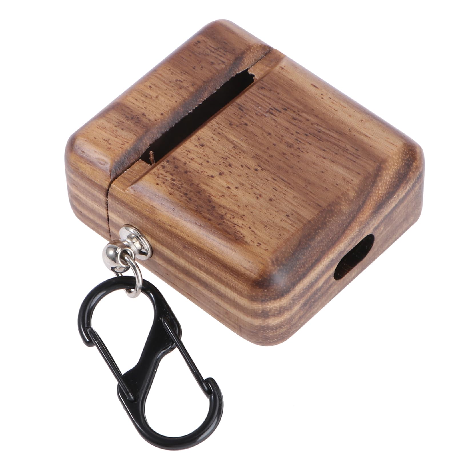 UKCOCO 3piezas Funda De Almacenamiento De Auriculares Inalámbricos De Madera Protector Compatible Estuche Ligero y Resistente Golpes Madera Marrón