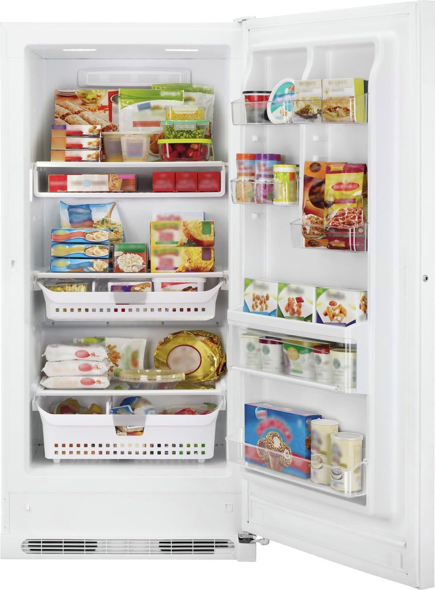 Kenmore Elite 27002 Freezer Interior with Food