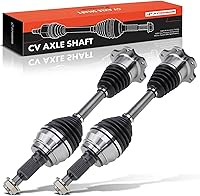 A-Premium Front CV Axle Shaft Pair for Chevy Silverado 1500, Tahoe, Suburban, GMC Sierra, Yukon & Cadillac Escalade - Driver & Passenger Sides