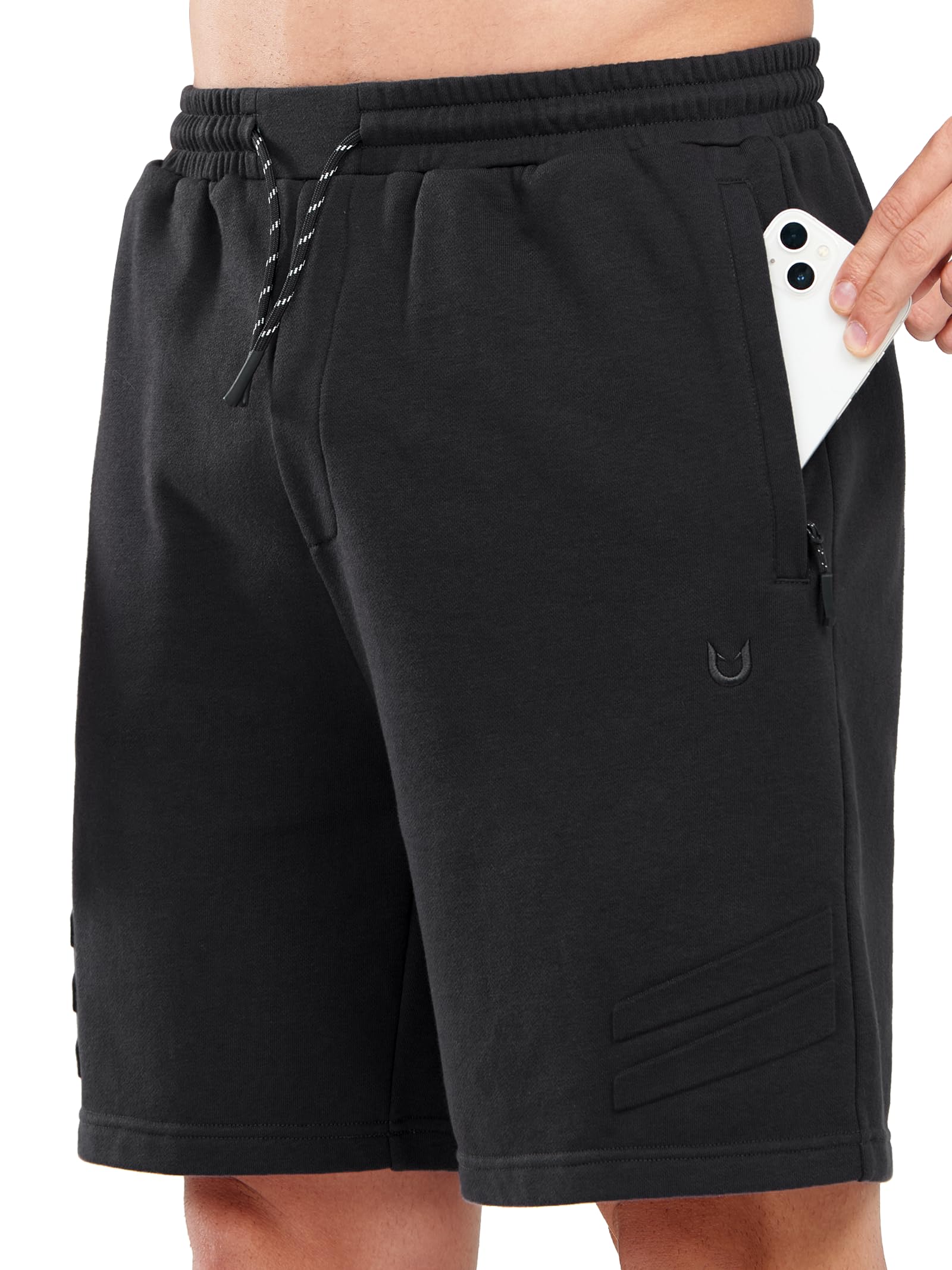 NORTHYARD Men's Cotton Casual Sweat Shorts