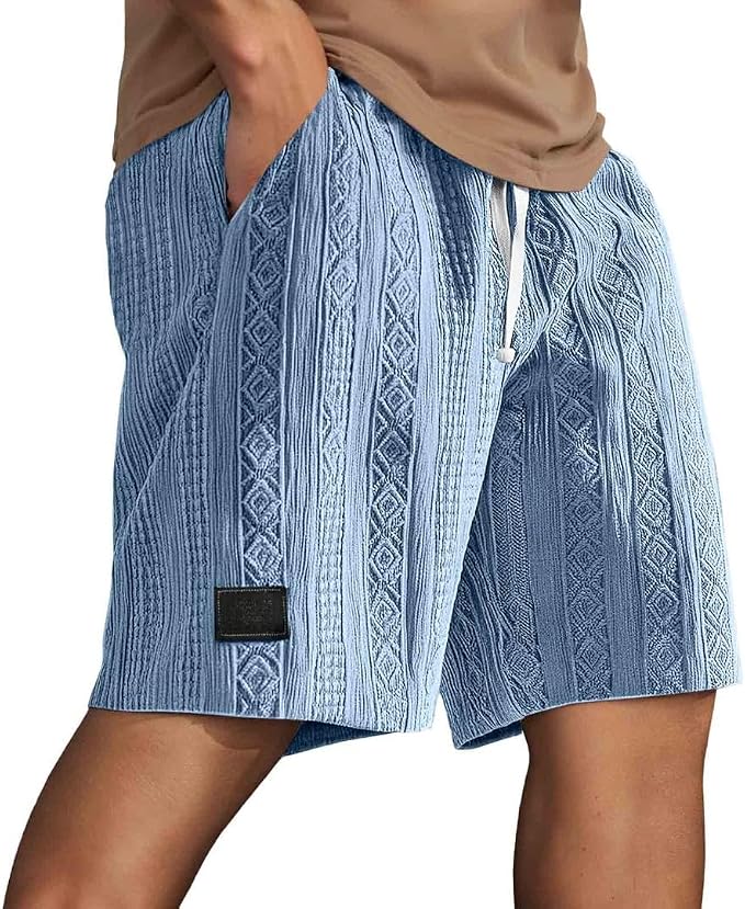 Men's Casual Shorts Comfortable Loose Fit Breathable Everyday Wear Fashionable Design Plain Logo Short Trousers for T-Shirts