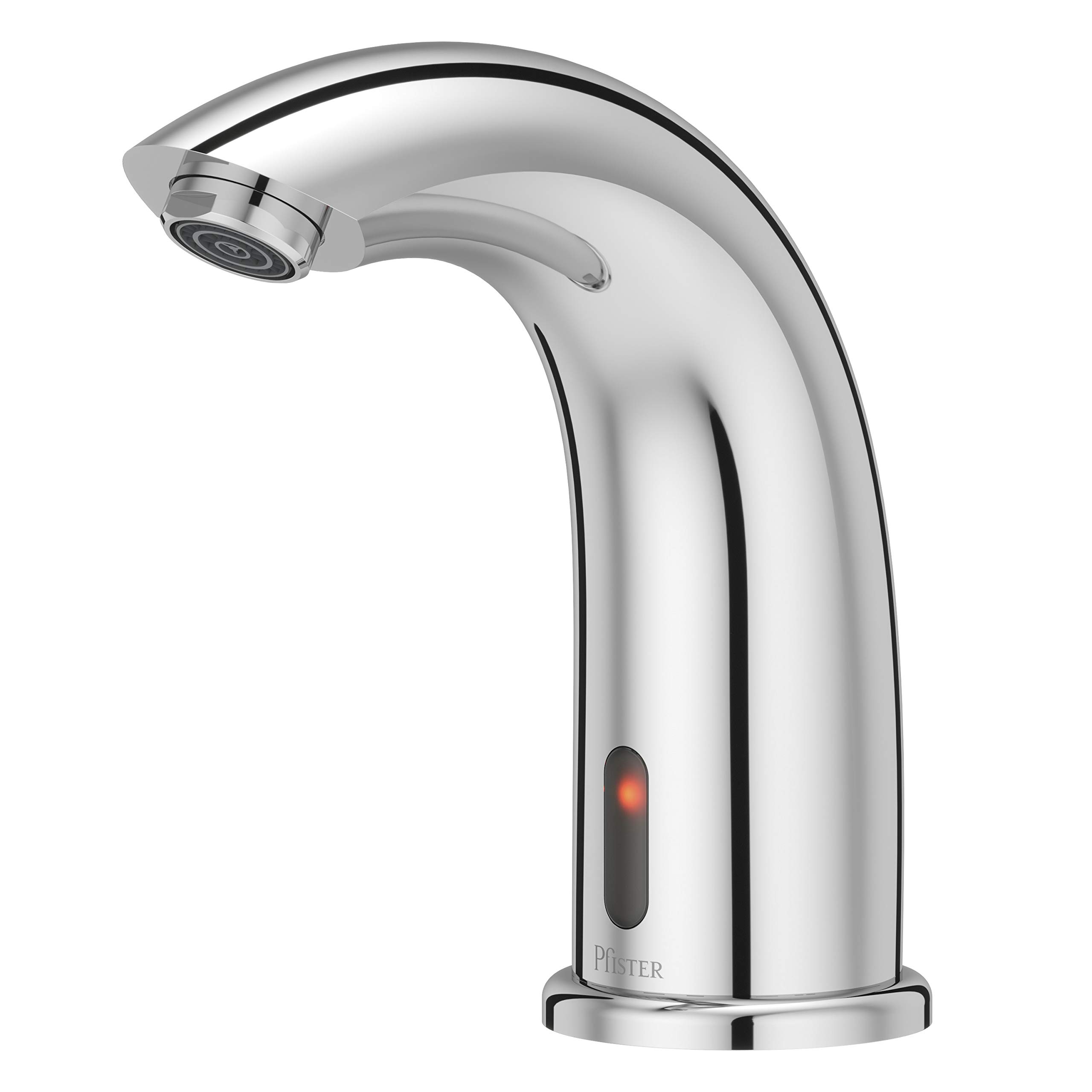 Pfister Electronic Touchless Motion Sensor Commercial Bathroom Sink Faucet, Single Hole, Polished Chrome Finish, LG42ELTC