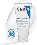 CeraVe Feuchtigkeitscreme für Körper und Gesicht, Creme für trockene bis sehr trockene Haut, Mit Hyaluron und 3 essenziellen Ceramiden, Auch bei Neurodermitis und für Allergiker, 177 ml