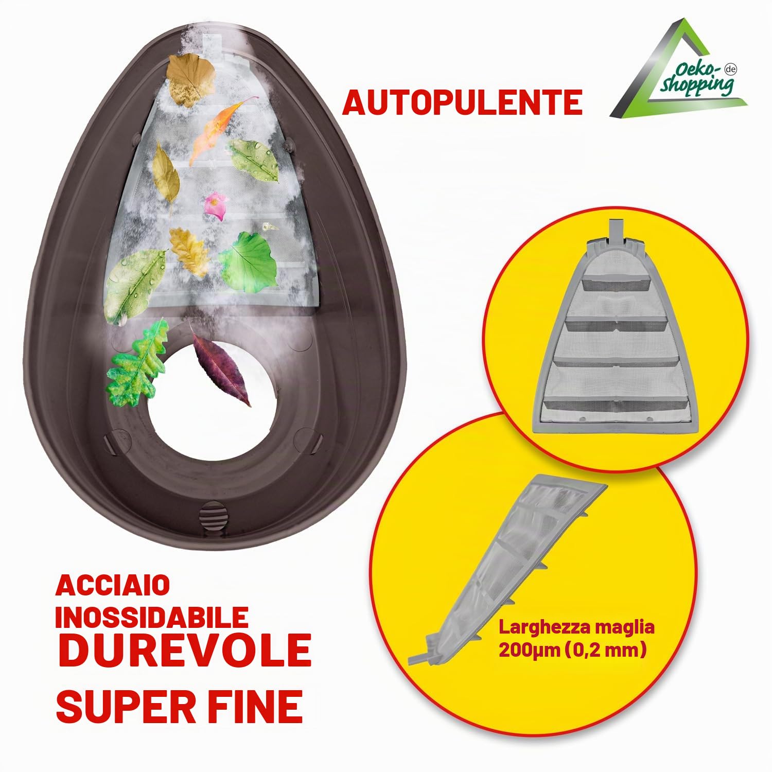BARILE ACQUA PIOVANA/CONTENITORE ACQUA PIOVANA/RECIPIENTE ACQUA PIOVANA 120L CON FILTRO PER ACQUA PIOVANA/FILTRO PIOGGIA T33