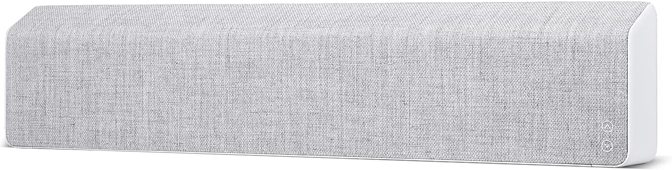 Stockholm 2.0 Bluetooth Soundbar, Nordic Design Soundbar, Highend Audiophile Speaker, High Performance Wireless Speaker with Smart APP Multi-Room System (Pebble Grey)