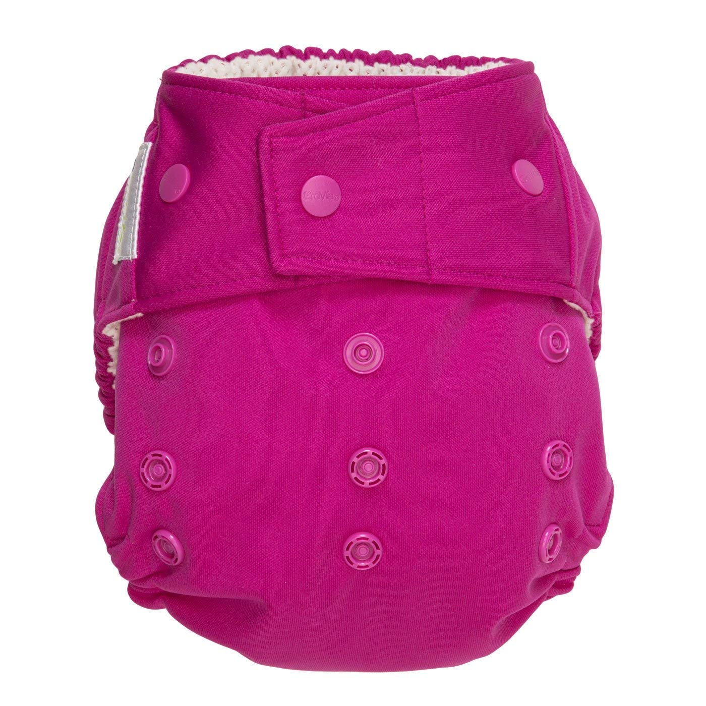GroVia Reusable Hybrid Baby Cloth Diaper Snap Shell (Lotus