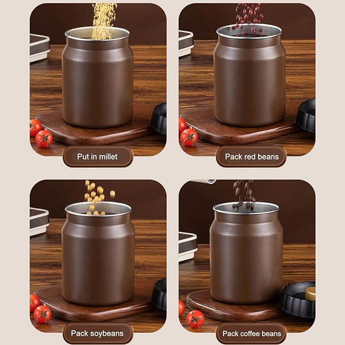 Contenedor de Café de Acero Inoxidable 304 al Vacío miniatura 7