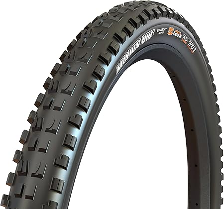Maxxis Minion DHF, 27,5 x 2,50 Wide Trail, 3C MaxxTerra, Exo, Tubeless Ready Neumático de Bicicleta, Unisex-Adult, Negro, 27.5X2.152