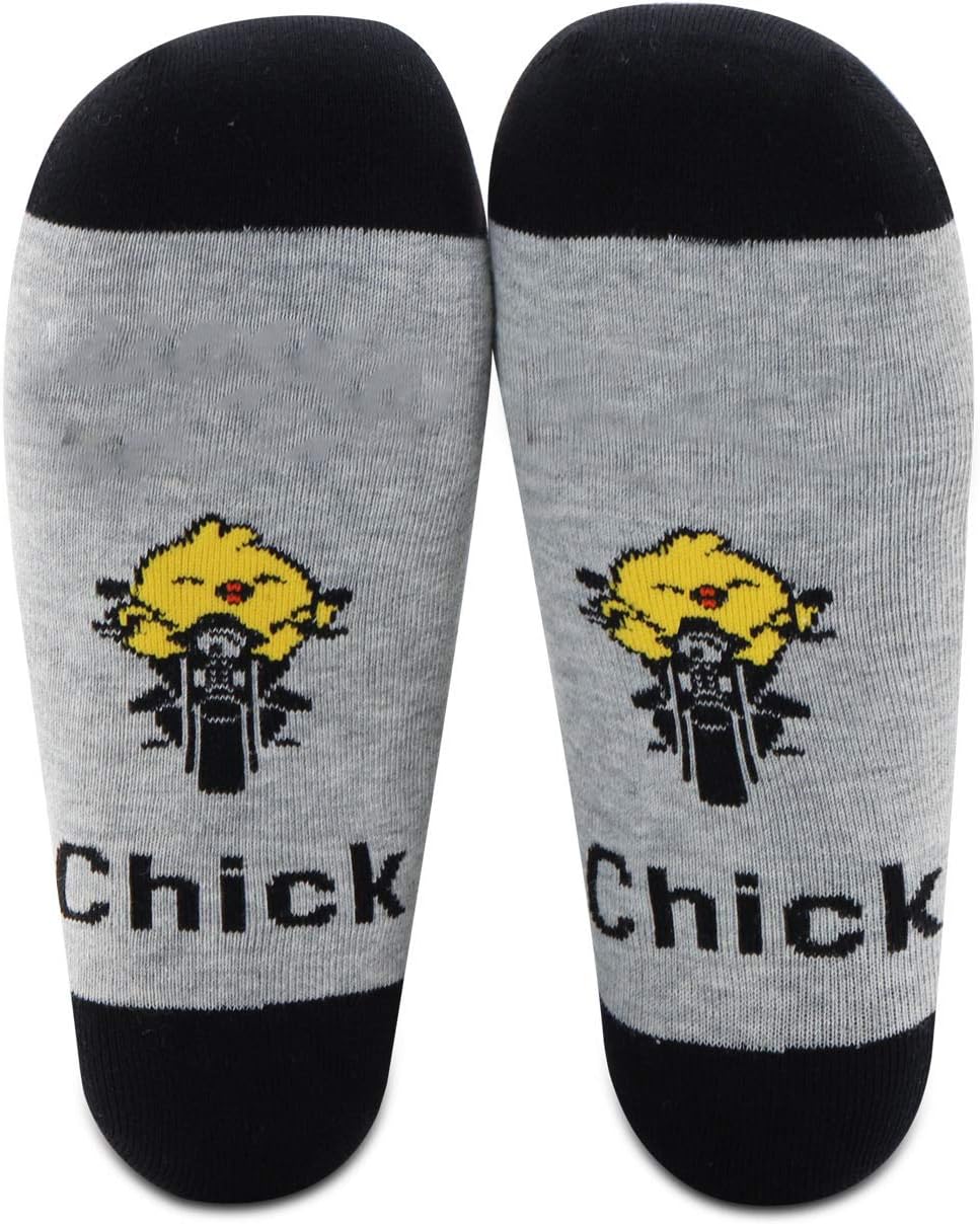 Motorcycle Biker Girl Socks Motorcycle Rider Gifts For Women Girls Motorcycles Lover Merch