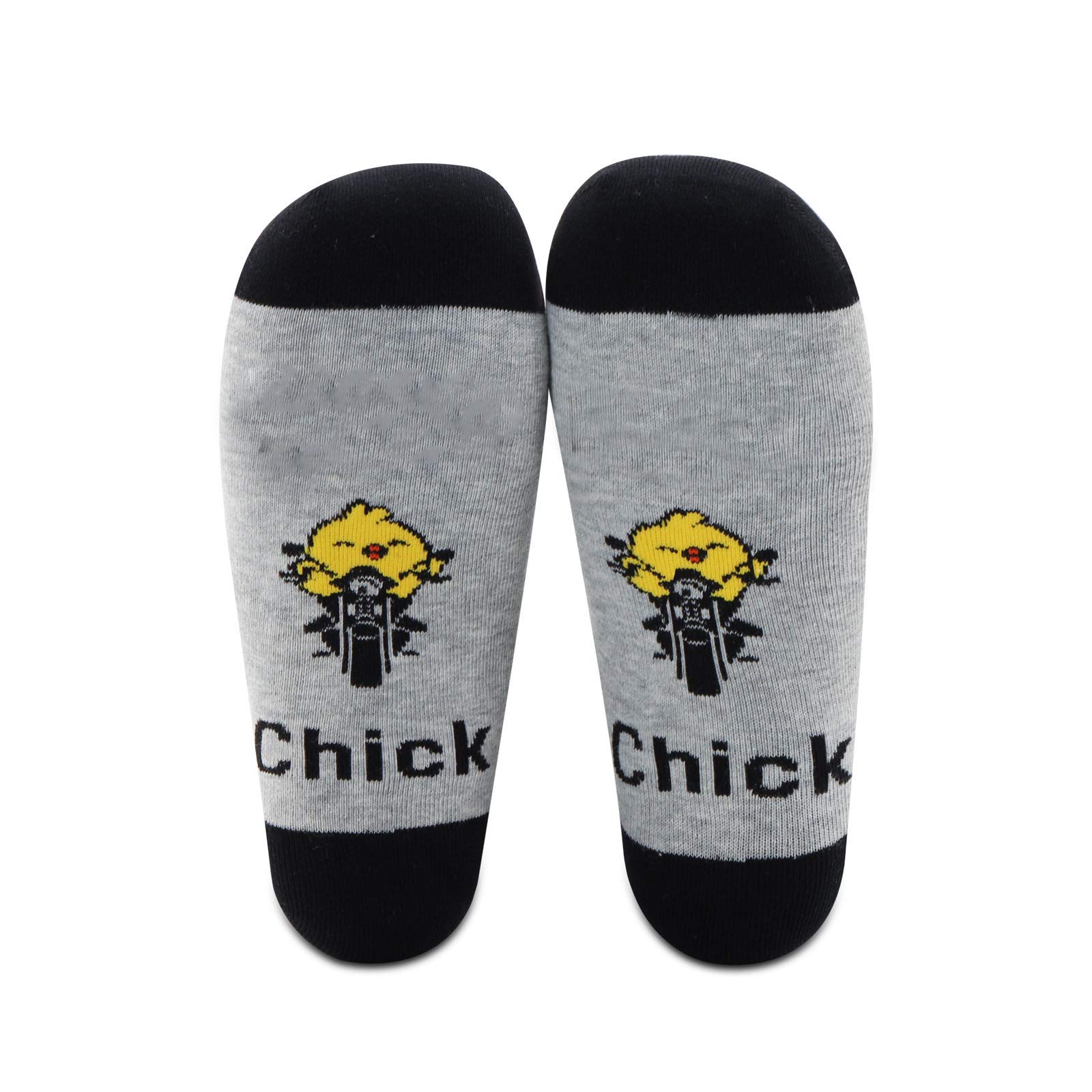 G2TUP Motorcycle Biker Girl Socks Motorcycle Rider Gifts For Women Girls Motorcycles Lover Merch