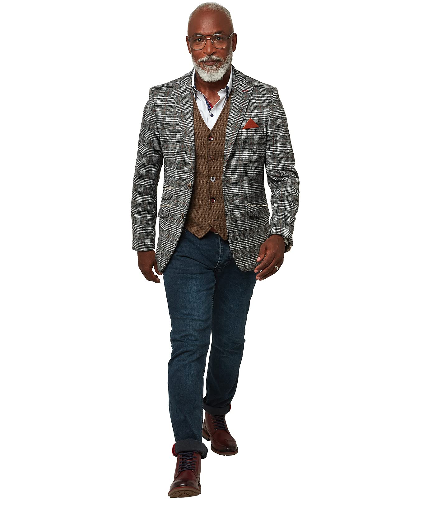 Joe Browns Charming in Check Blazer Black