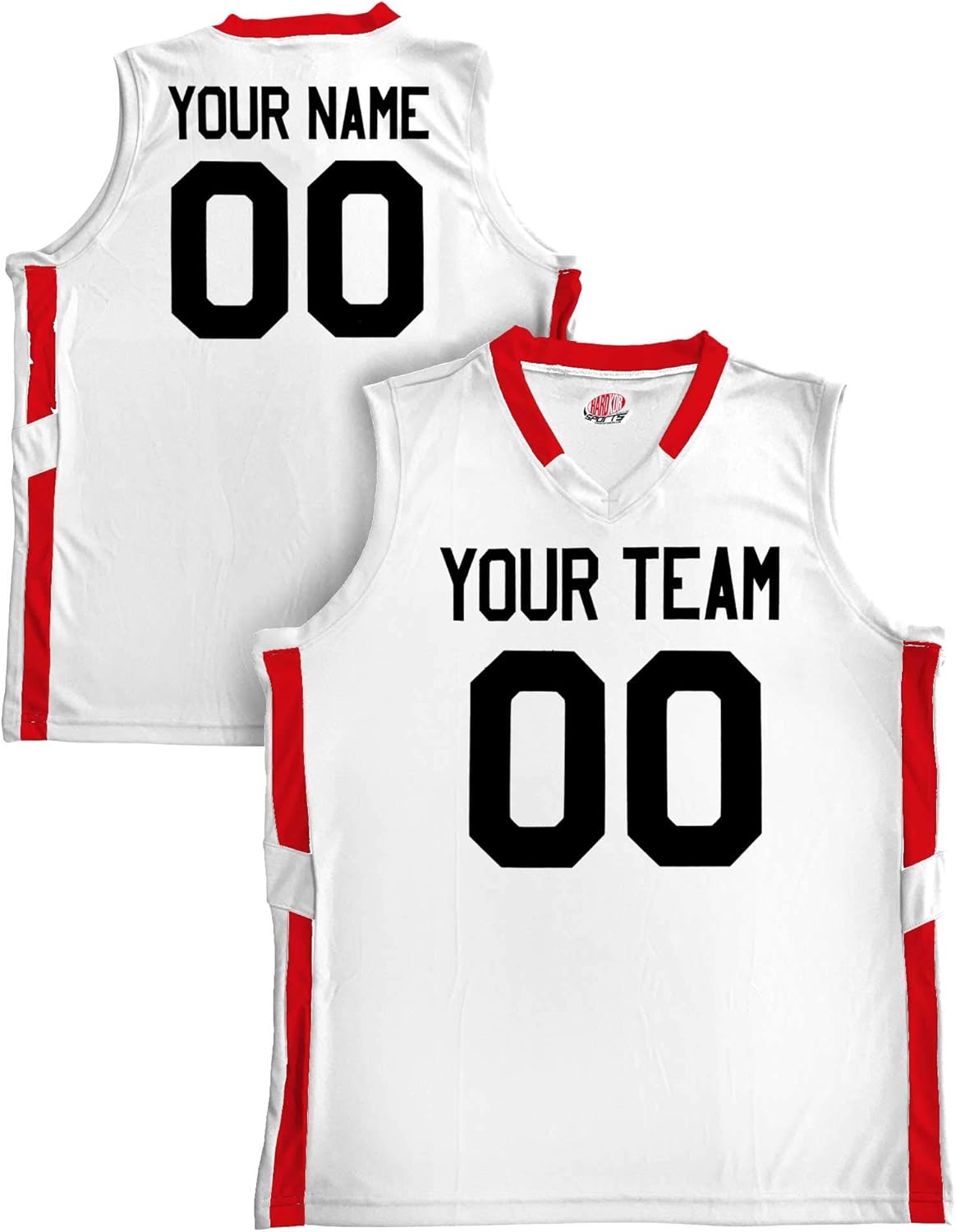 Custom Basketball Uniform Men's Old School Style Jersey with Names and Numbers