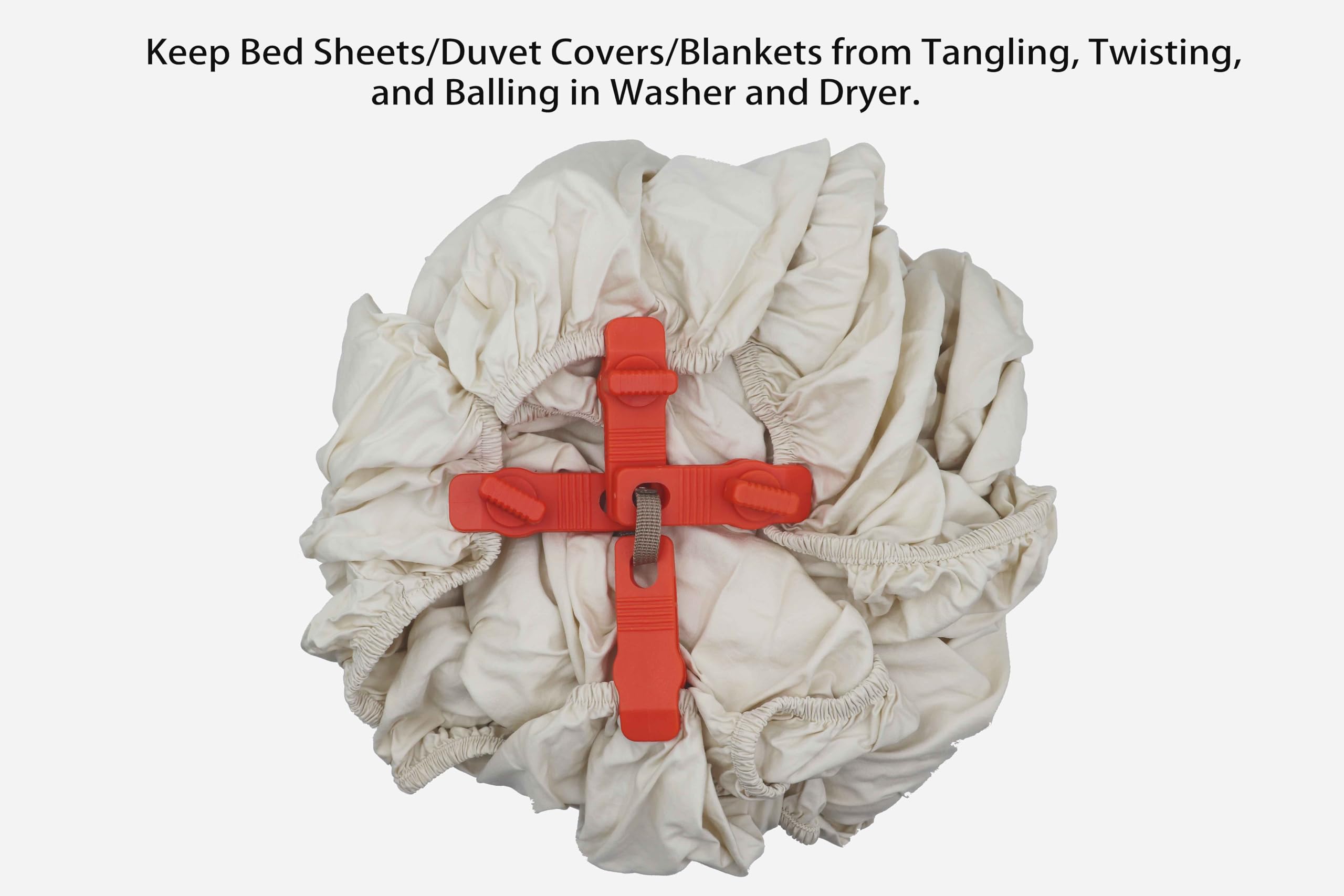 Bed Sheet Holder 4-Pack Bed Sheet Detangler Clips - Stop Laundry ...