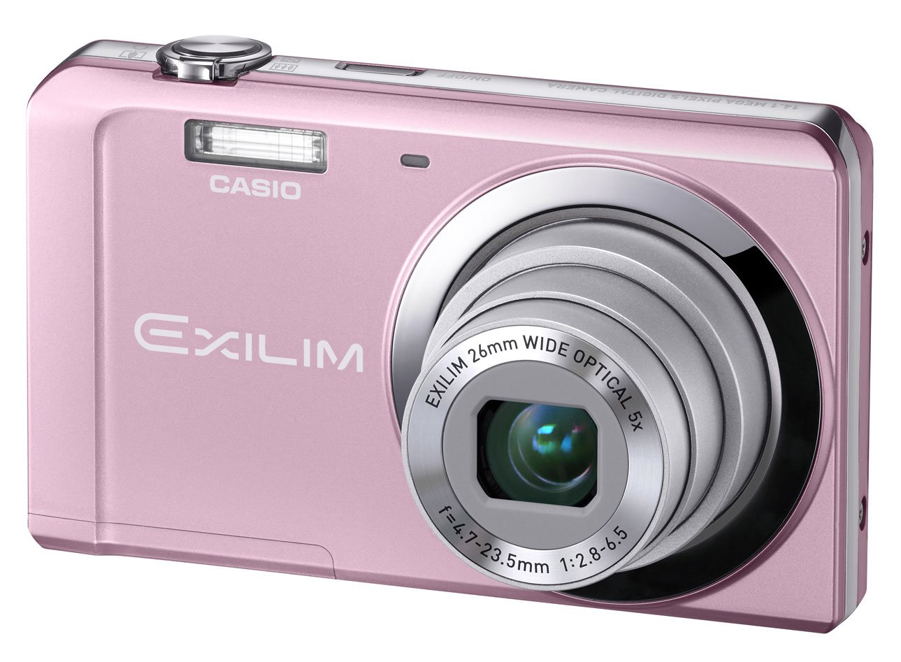 CASIO EXILIM 14.1メガピクセル ピンク Casio Exilim EX-ZS5 Digitalkamera (14 Megapixel, 5-fach opt. Zoom