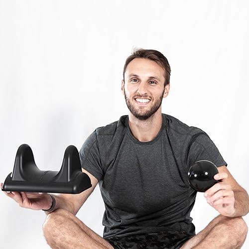 Miniatura 6 de Optimized Athletics Flexor de cadera y bola de liberación Psoas I I Alivio profundo del dolor de tejido I Punto de disparo I Negro