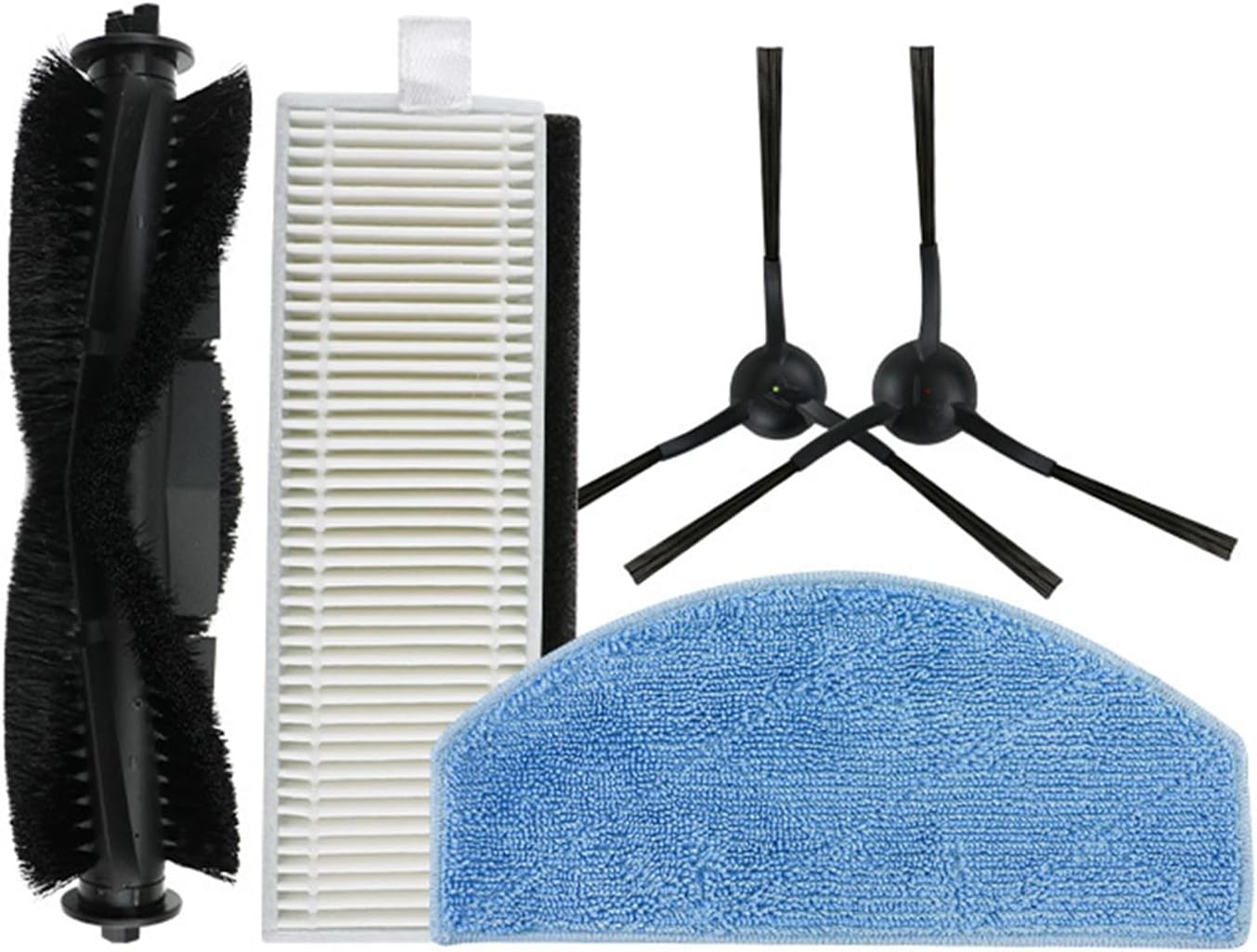 Mop Pad Side Brushes Main Brush Sweeping Robot Accessories Replacement Part Filter ABS For Tikom G8000Pro